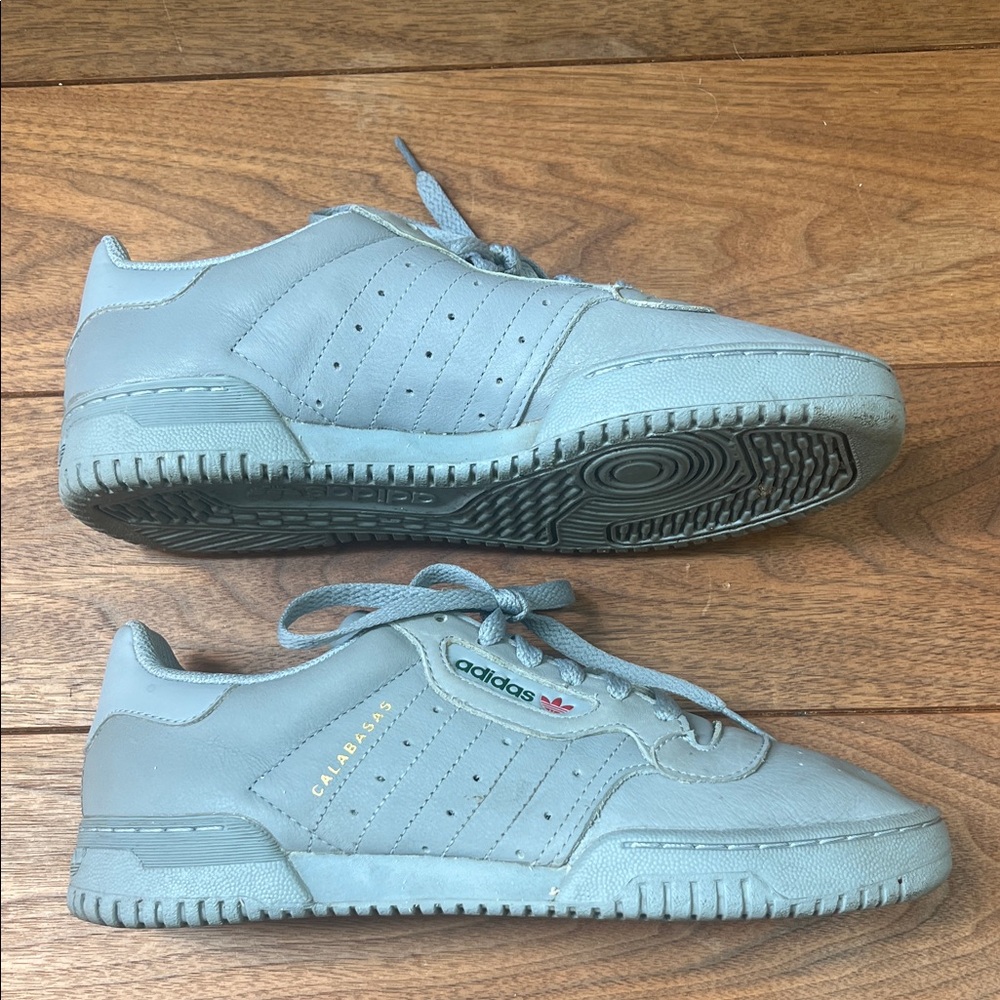 adidas Yeezy Powerphase Calabasas Grey Sneakers - Picture 4 of 7